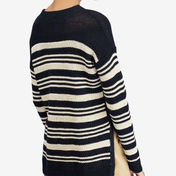 Polo Ralph Lauren Striped Sweater 100% Linen - Picture 2 of 14